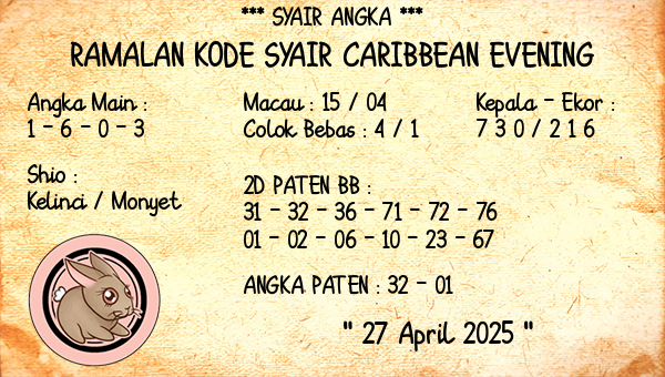 Prediksi Caribbean Evening