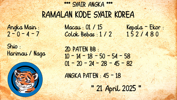 Prediksi Korea