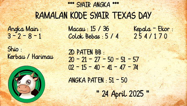 Prediksi Texas Day
