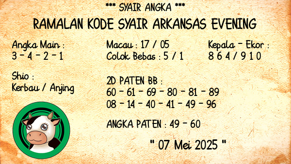 Prediksi Arkansas Evening