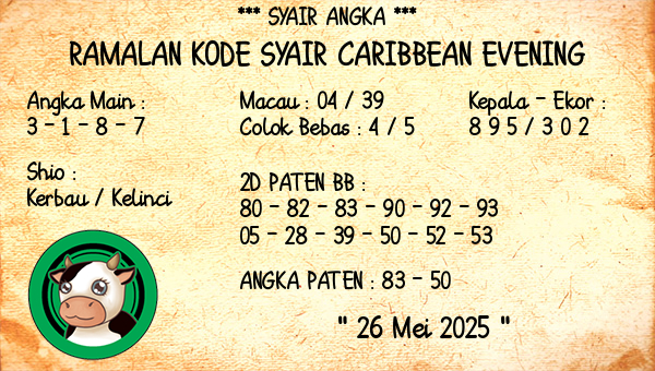 Prediksi Caribbean Evening