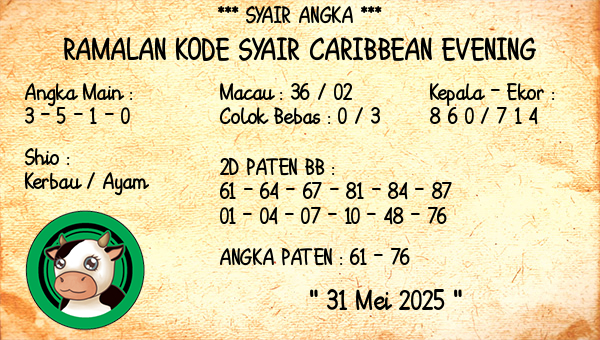 Prediksi Caribbean Evening