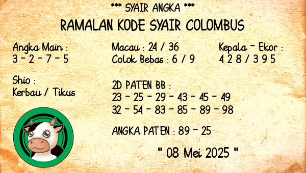 Prediksi Colombus