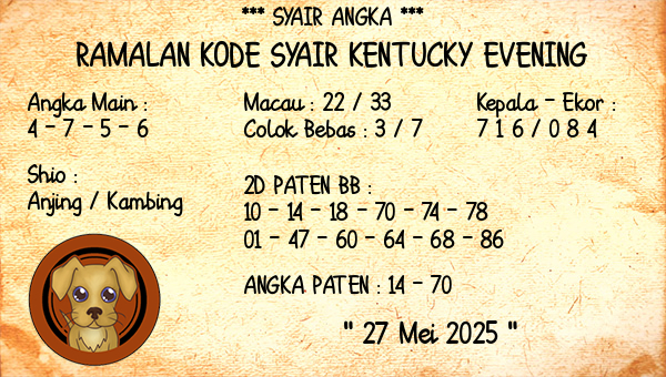 Prediksi Kentucky Evening