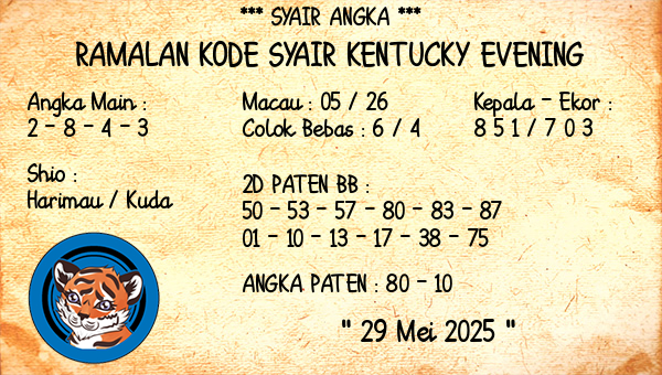 Prediksi Kentucky Evening
