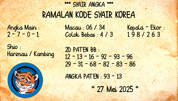 Prediksi Korea