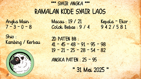 Prediksi Laos