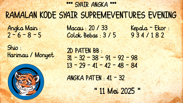 Prediksi Supremeventures Evening
