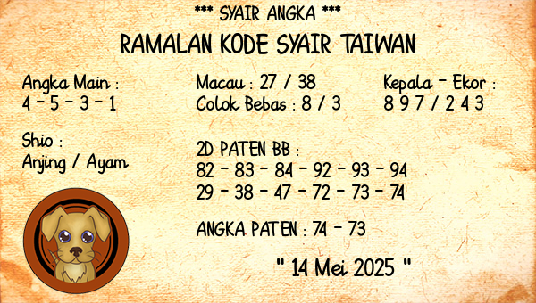 Prediksi Taiwan