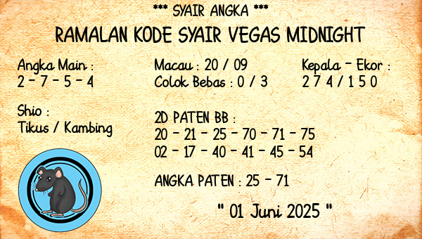 Prediksi Vegas Midnight