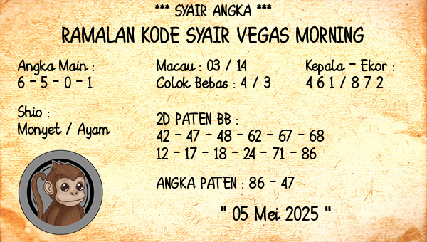 Prediksi Vegas Morning