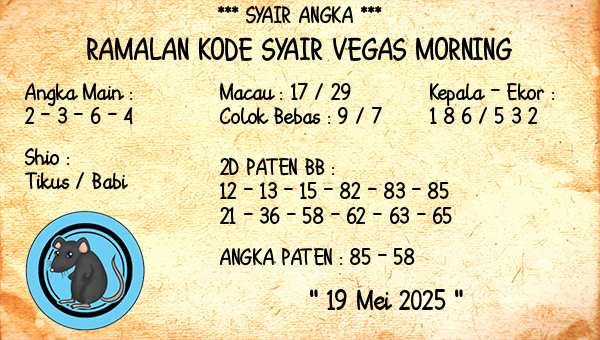 Prediksi Vegas Morning