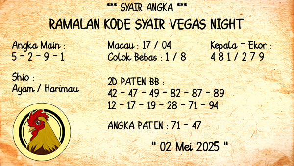 Prediksi Vegas Night