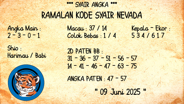 Prediksi Nevada