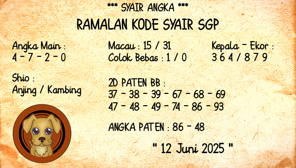 Prediksi SGP