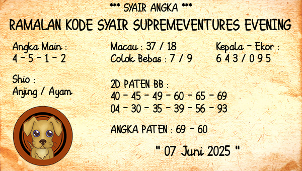 Prediksi Supremeventures Evening