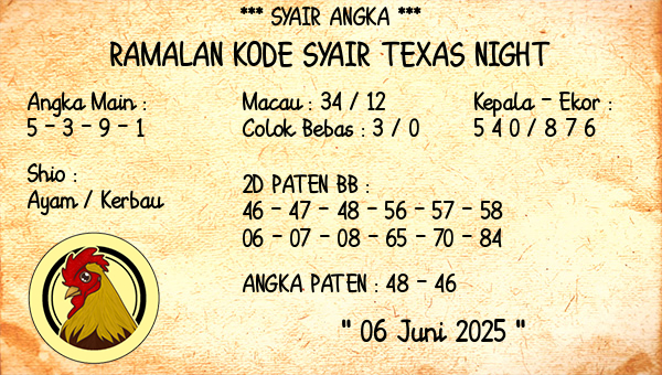 Prediksi Texas Night