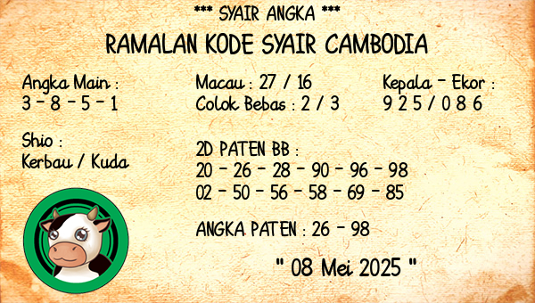 Prediksi Cambodia