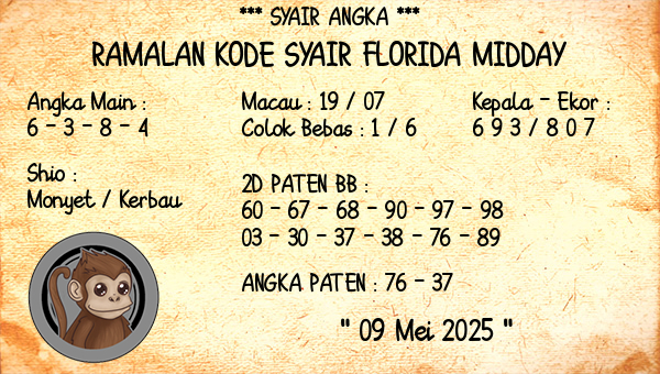 Prediksi Florida Midday