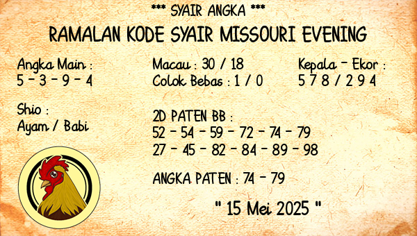 Prediksi Missouri Evening
