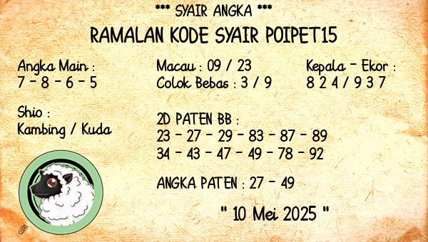 Prediksi Poipet15