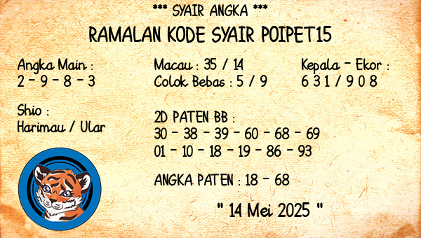 Prediksi Poipet15