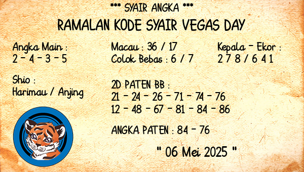 Prediksi Vegas Day