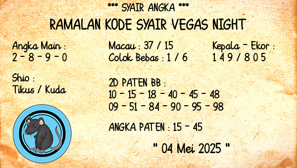 Prediksi Vegas Night